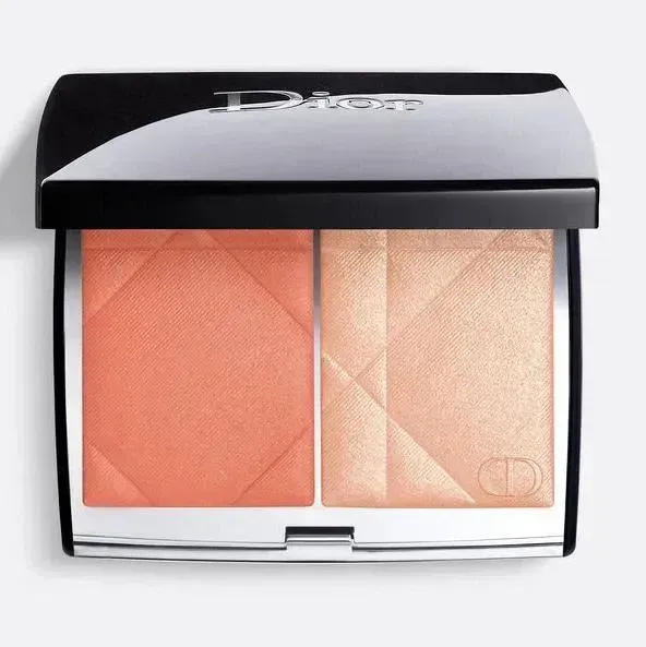 Палітра рум’ян і хайлайтера 2в1 — Dior Rouge Blush Color & Glow, 457 Diorette
