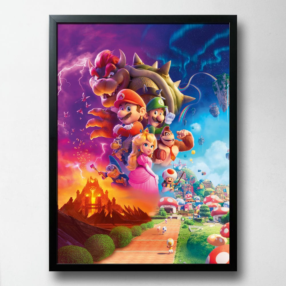 Постер Super Mario, ПВХ