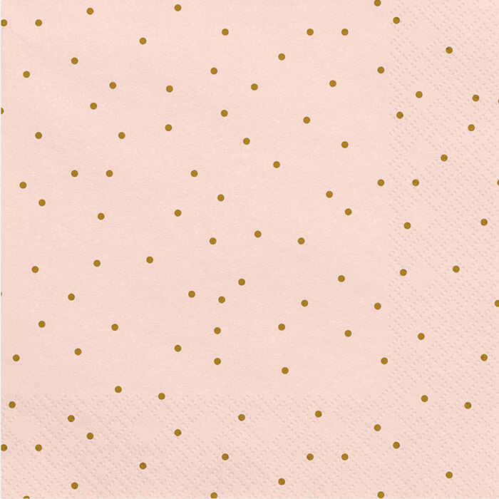 Серветки Gold dots 20шт