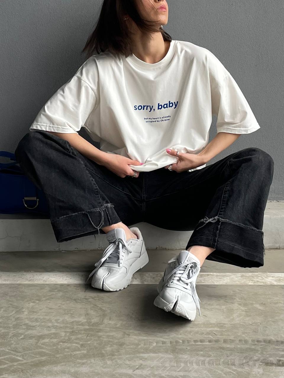 Футболка "SORRY BABY". Модель UNISEX