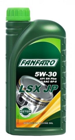 Моторна олива синтетична LSX JP 5W-30 1л Fanfaro