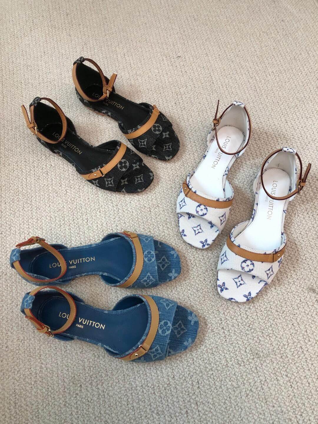 Louis Vuitton босоніжки