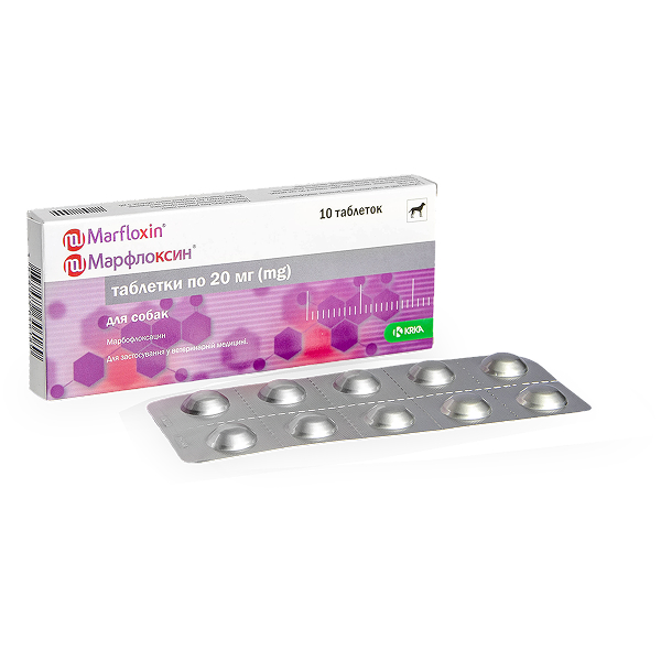 Марфлоксин таб 20мг №10