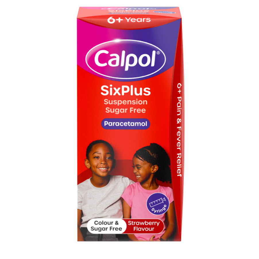 Calpol SixPlus — ефективне знеболювальне та жарознижувальне для дітей від 6 років