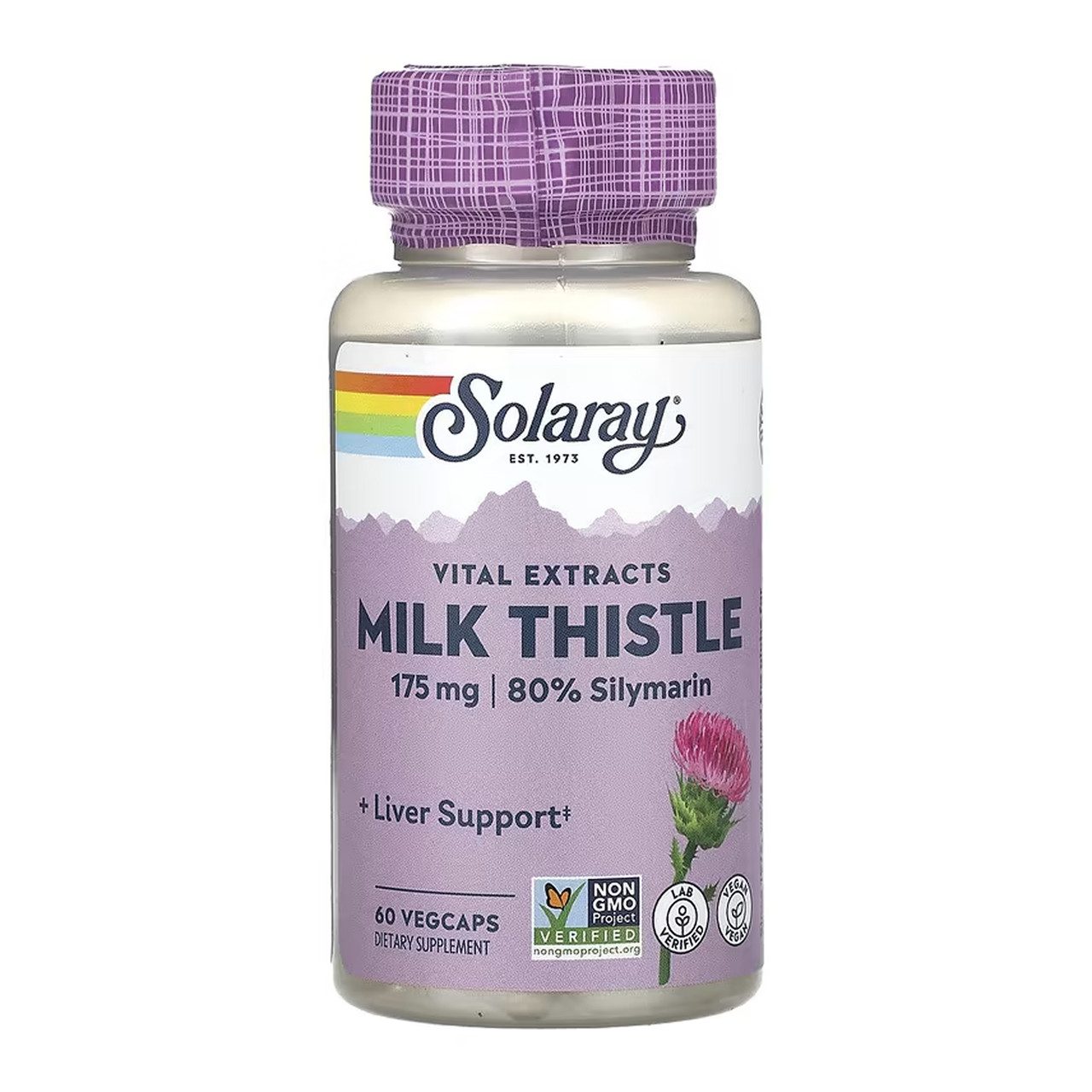 Milk Thistle Seed Extract 175mg - 60 vcaps