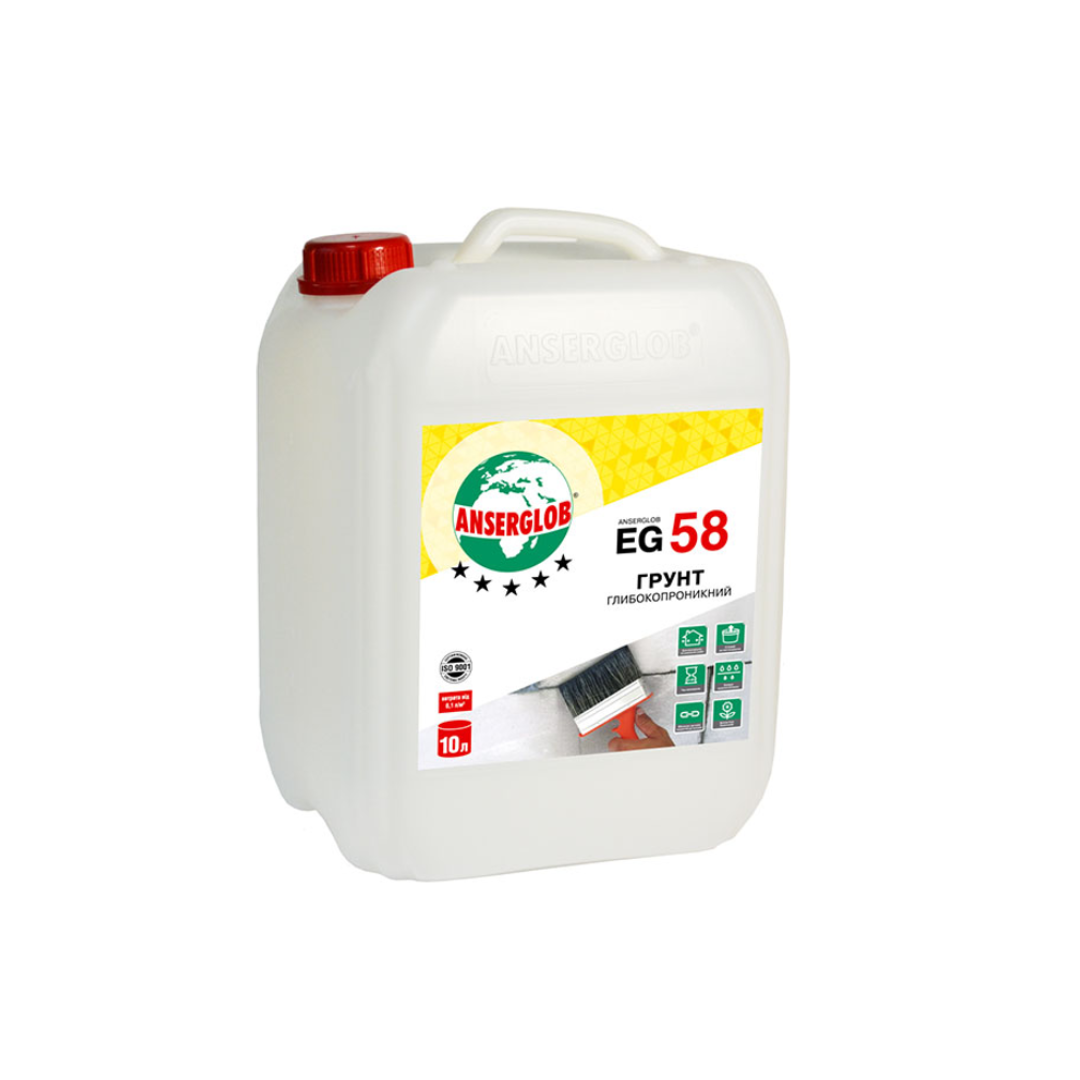Грунтовка глибокопроникна Anserglob EG 58 10 л