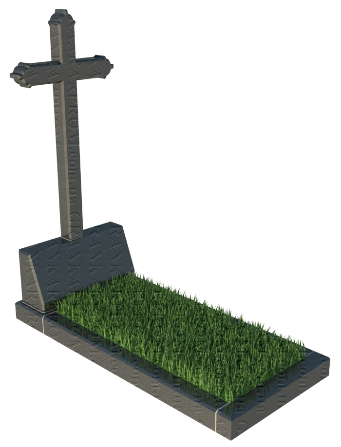 Гранітний хрест 3-29AM