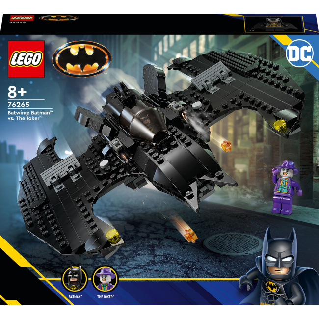 Конструктор LEGO DC Batman Бетмоліт: Бетмен проти Джокера (76265)