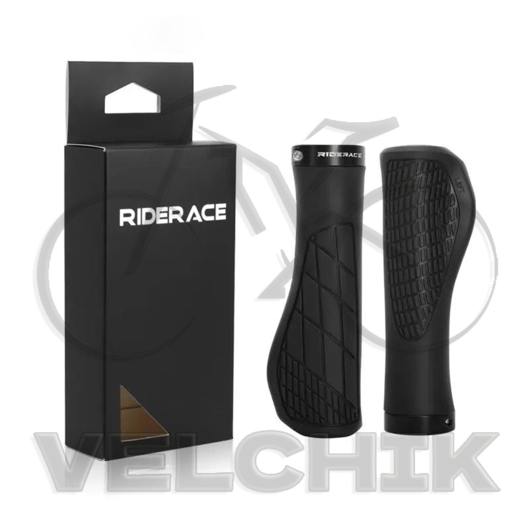 Гріпси для велосипеда Riderace (lock-on), 133 мм