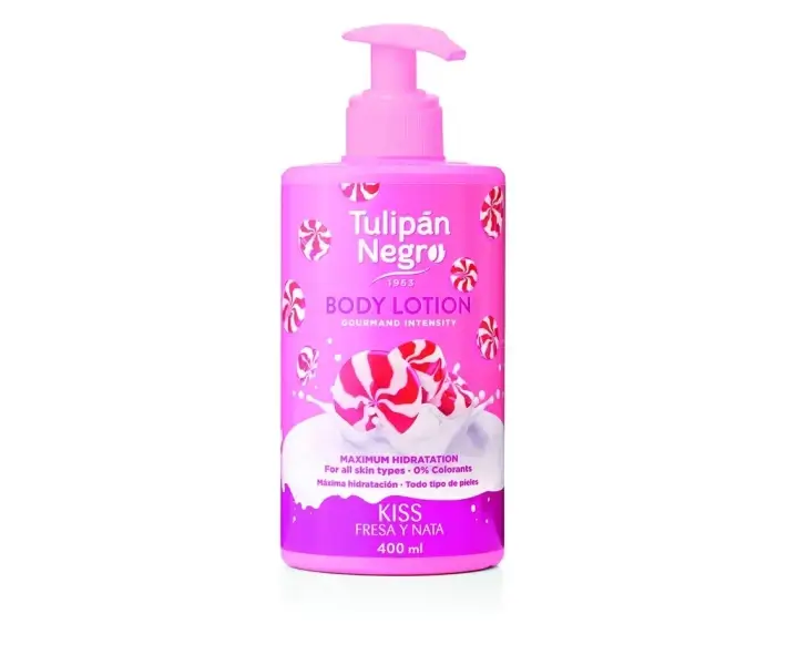 Лосьйон для тіла Полуничний крем Tulipan Negro