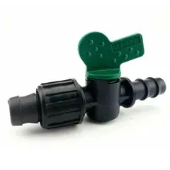 Кран стартовий з підтискрм до сад. трубки 16 мм