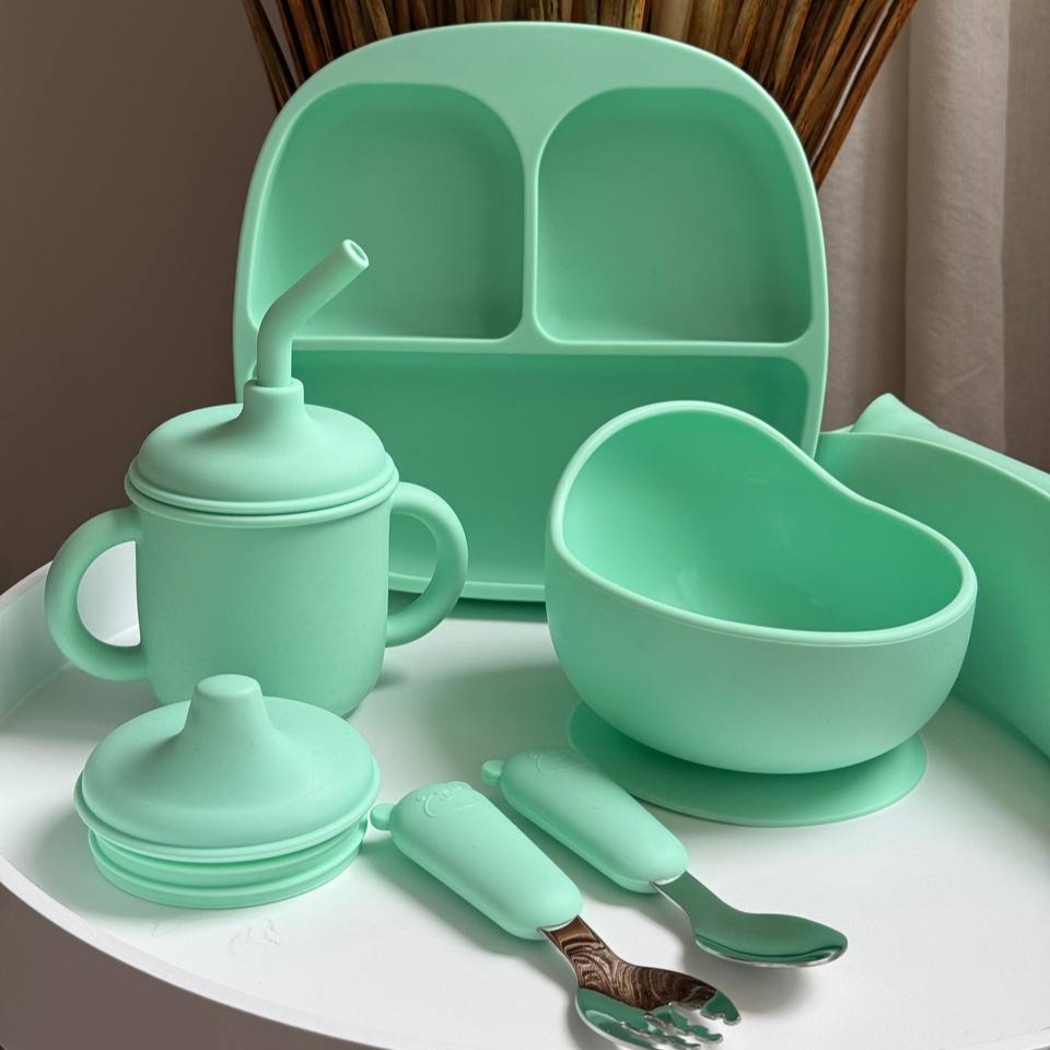 Набір квадрат базовий з 5 предметів, колір - М'ята (Mint)