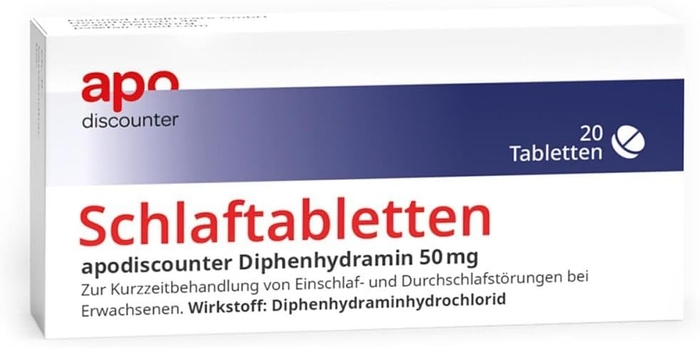 Apodiscounter Schlaftabletten для сну - 20 таблеток