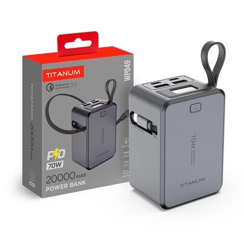 Павербанк 20 000 mAh потужність 70W