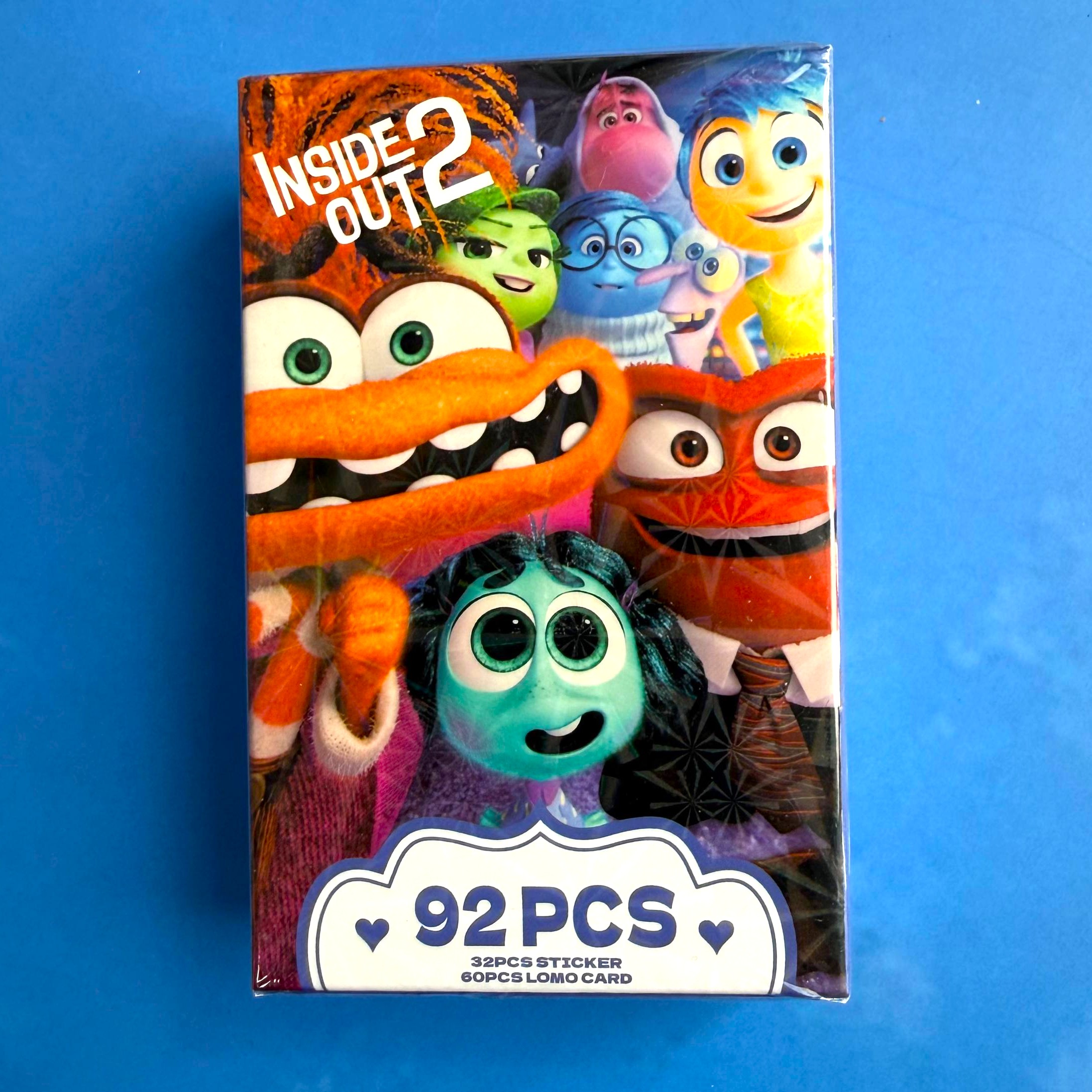 Набір колекційних карток та стікерів Думками навиворіт 2 (Inside Out 2) — 92 шт