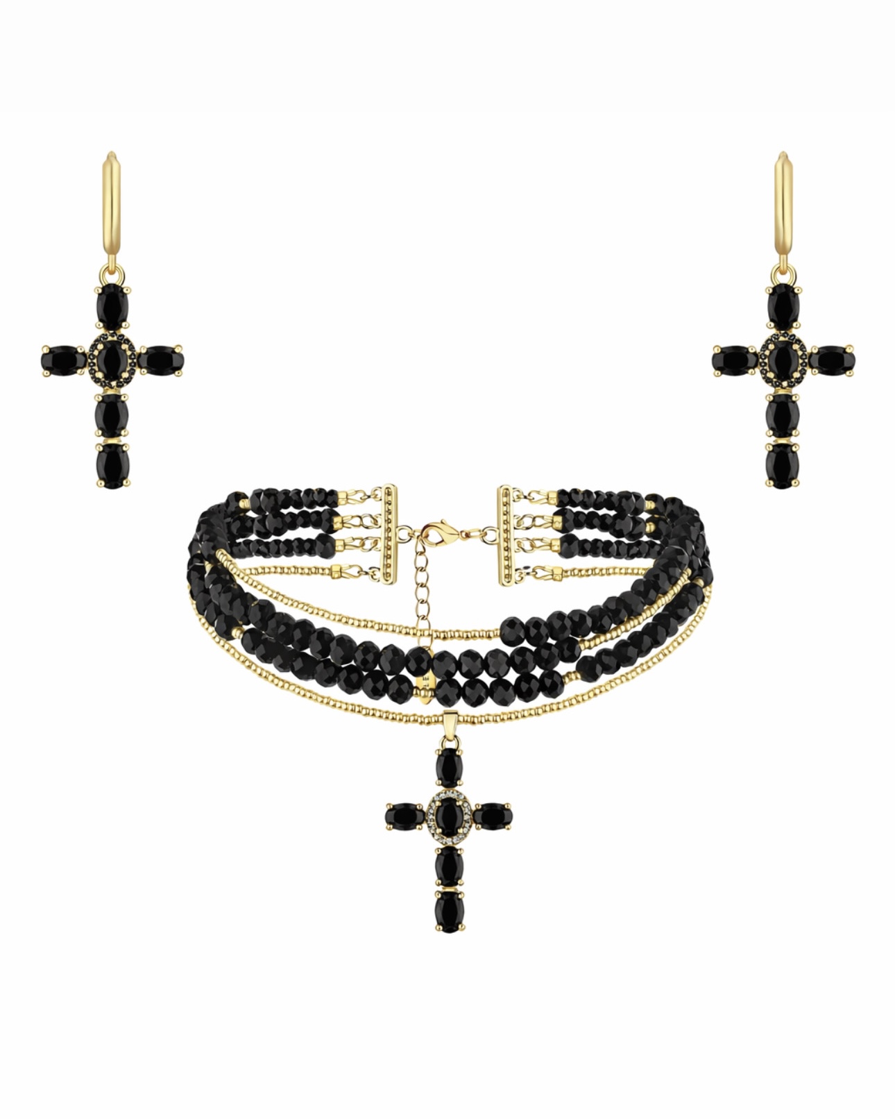 DIAMOND CROSS dark set