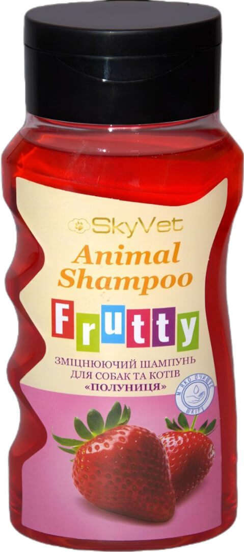 Шампунь Скайвет д/котів/собак зміцнюючий «Полуниця»  280мл