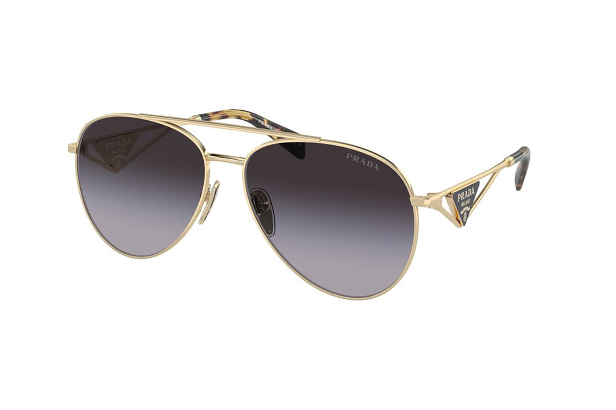 PRADA PR 73ZS ZVN5D1 61 GREY GRADIENT