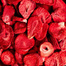 Сублімована полуниця кубик