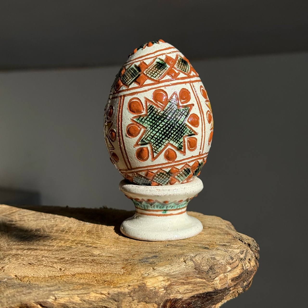 Писанка "Зірка", 11 см