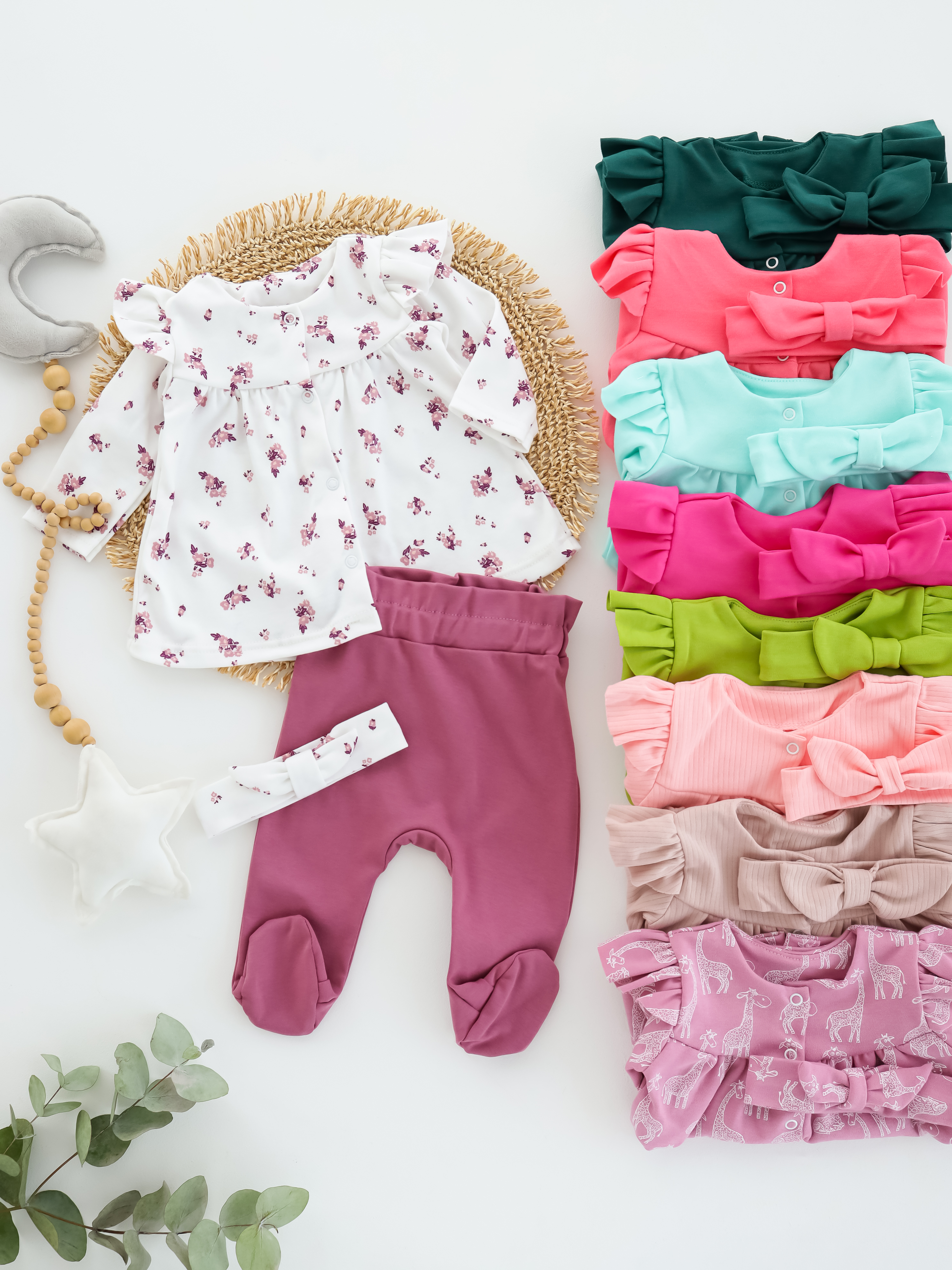 Комплект для дівчинки з інтерлоку (розмір 62/68)