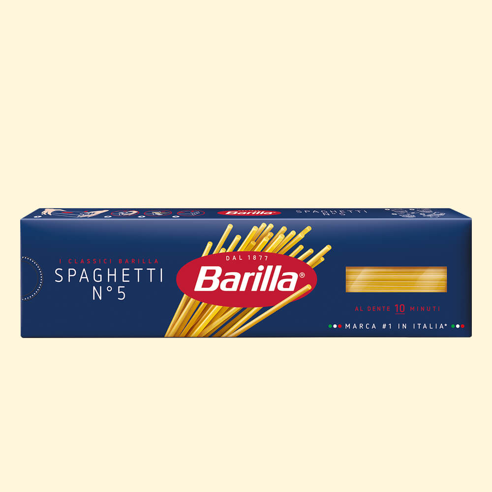Barilla Spaghetti №5, 1 kg