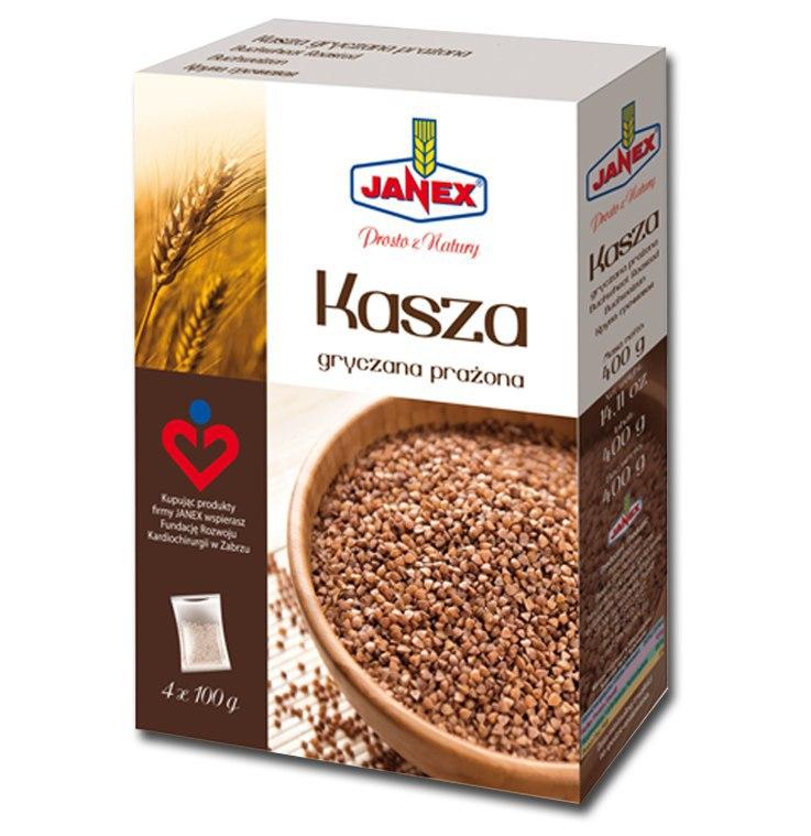 🇵🇱 "JANEX" Крупа гречневая в пакетах 4х100гр.