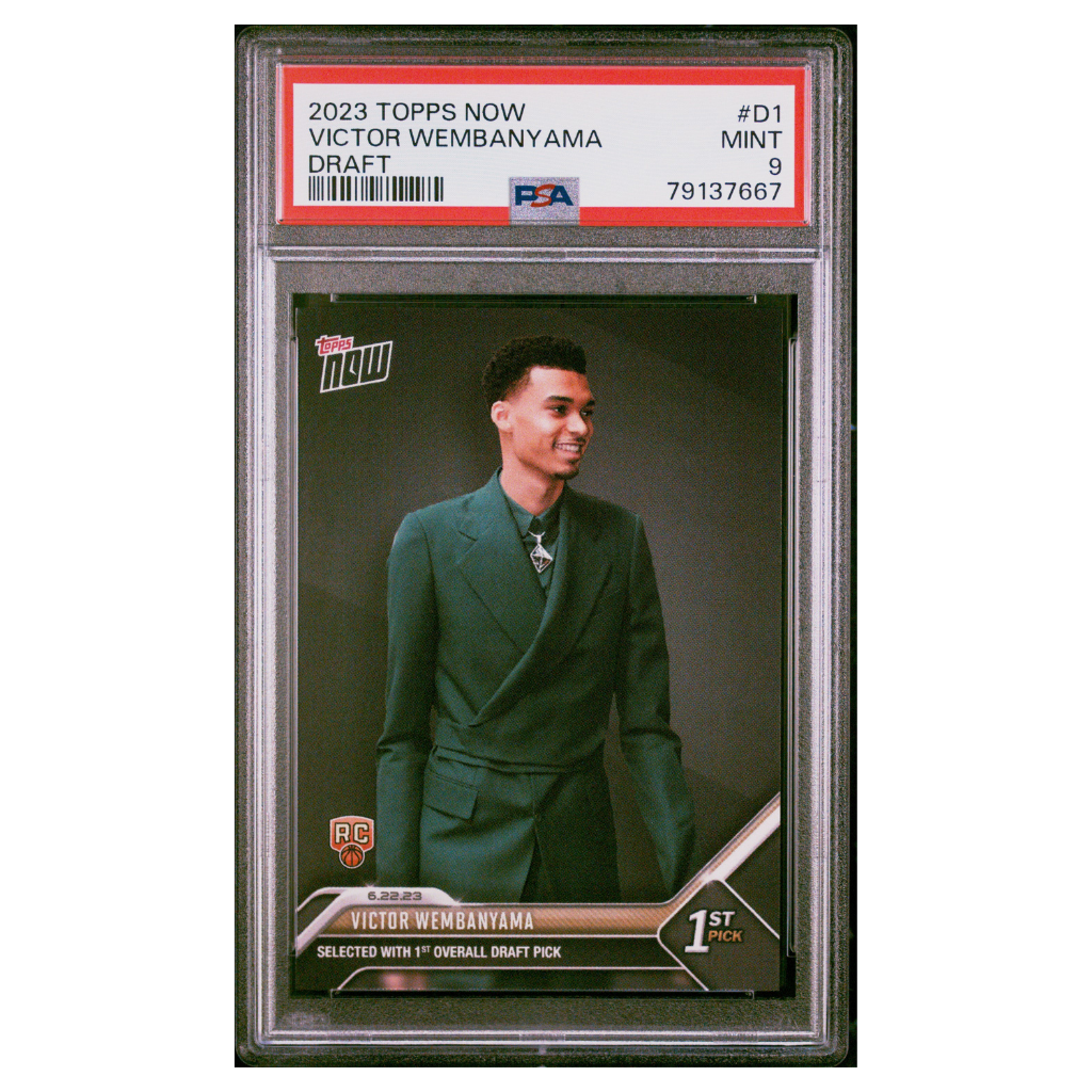2023 TOPPS NOW DRAFT #D1 VICTOR WEMBANYAMA