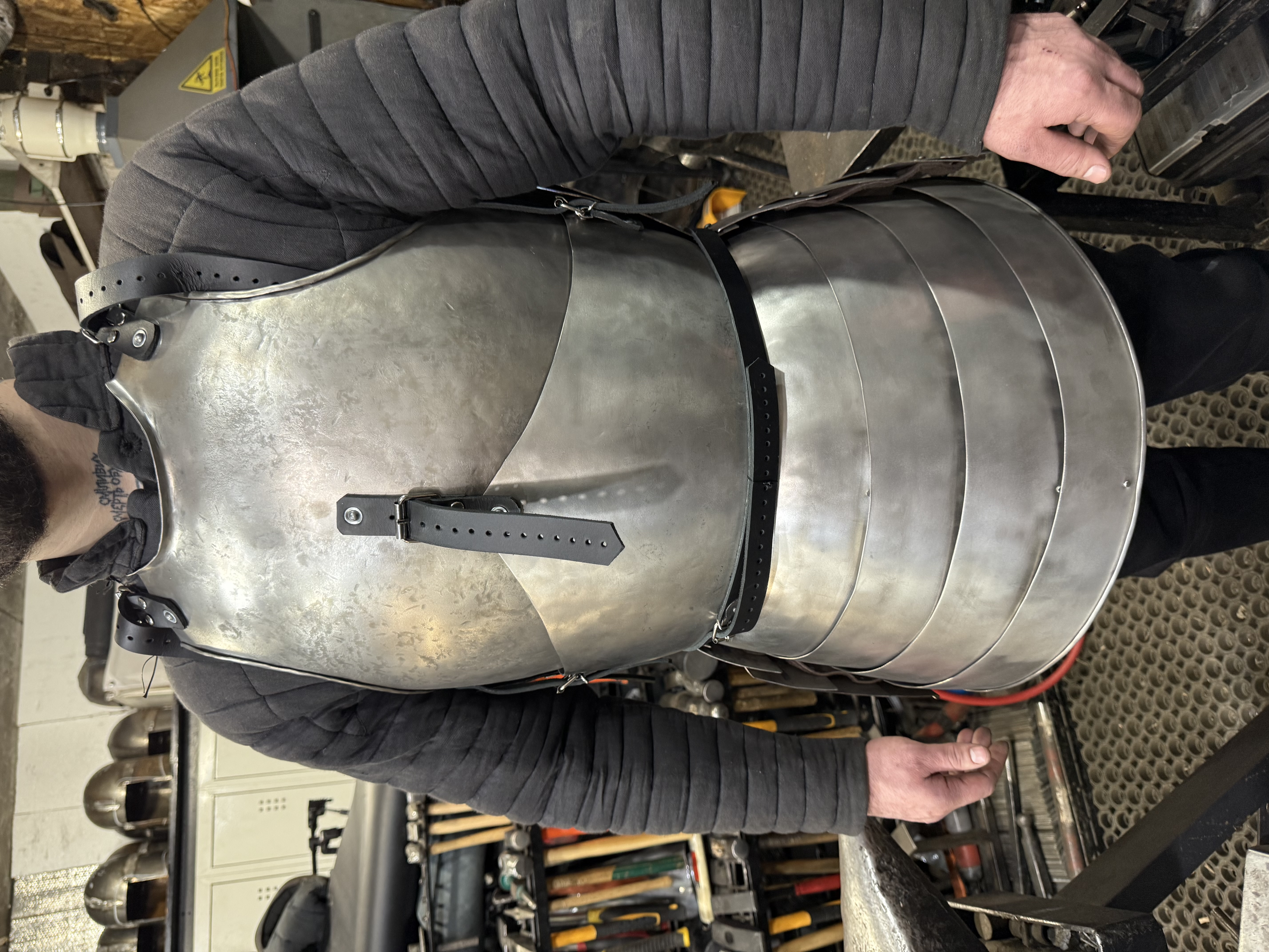 Titanium cuirass