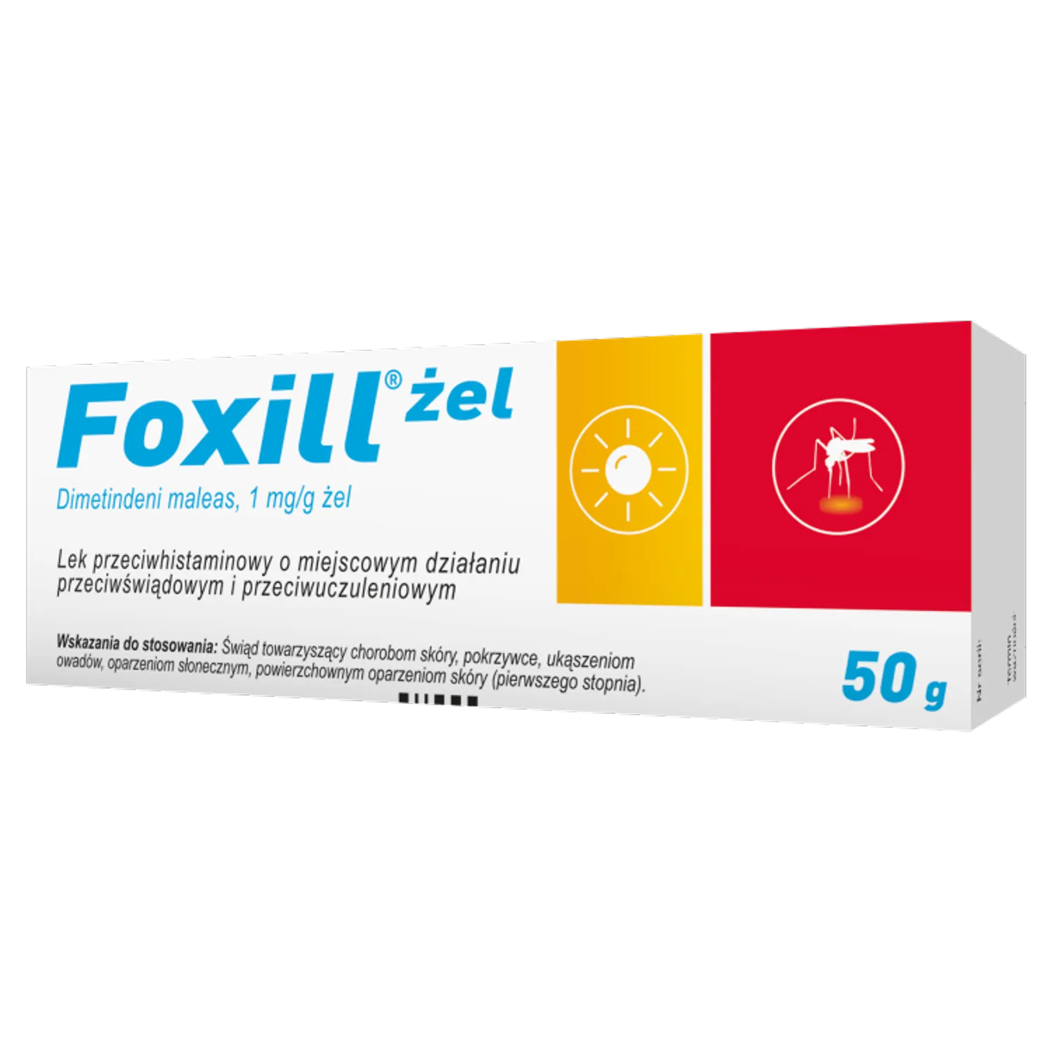Foxill 1 мг/г гель - 50 г
