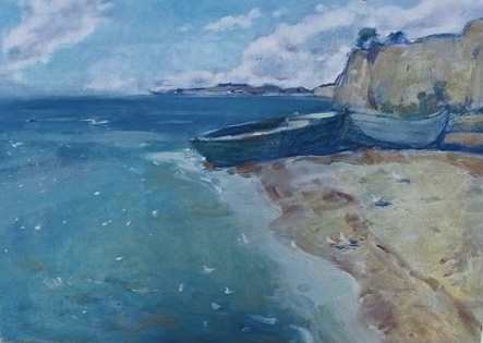 Charming Sanzhiyka, 2019, 60х80 sm, oil on canvas