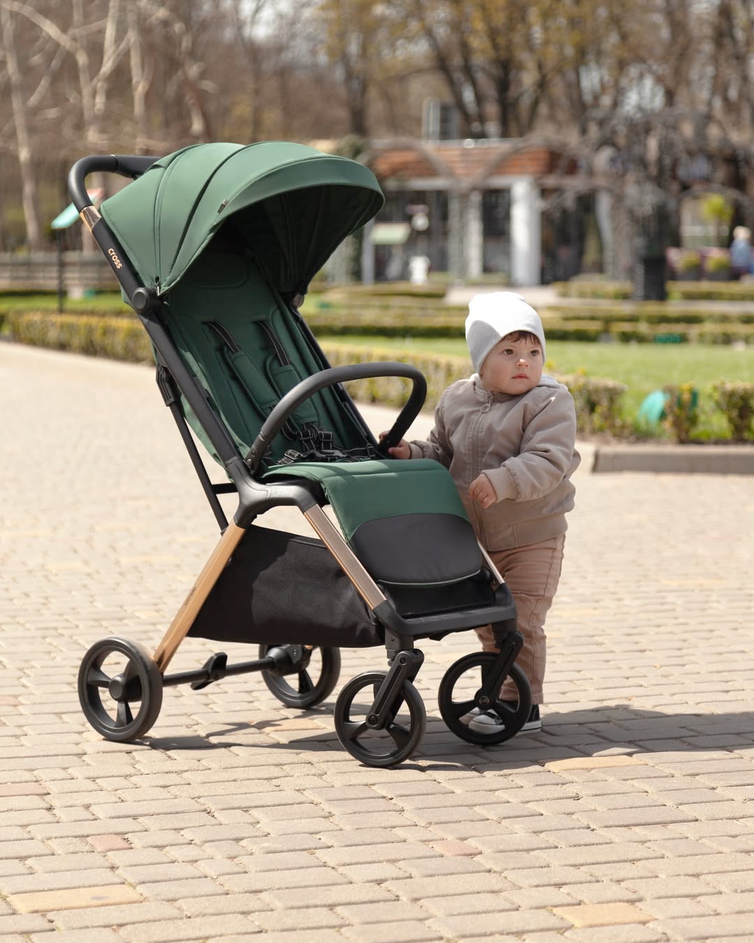 Прогулянкова коляска Carrello Cross CRL-5523 зелений