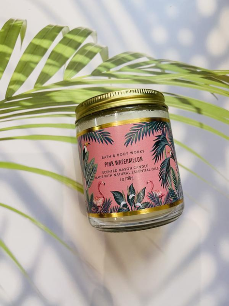 Свічка ароматизована Bath & Body Works Pink Watermelon