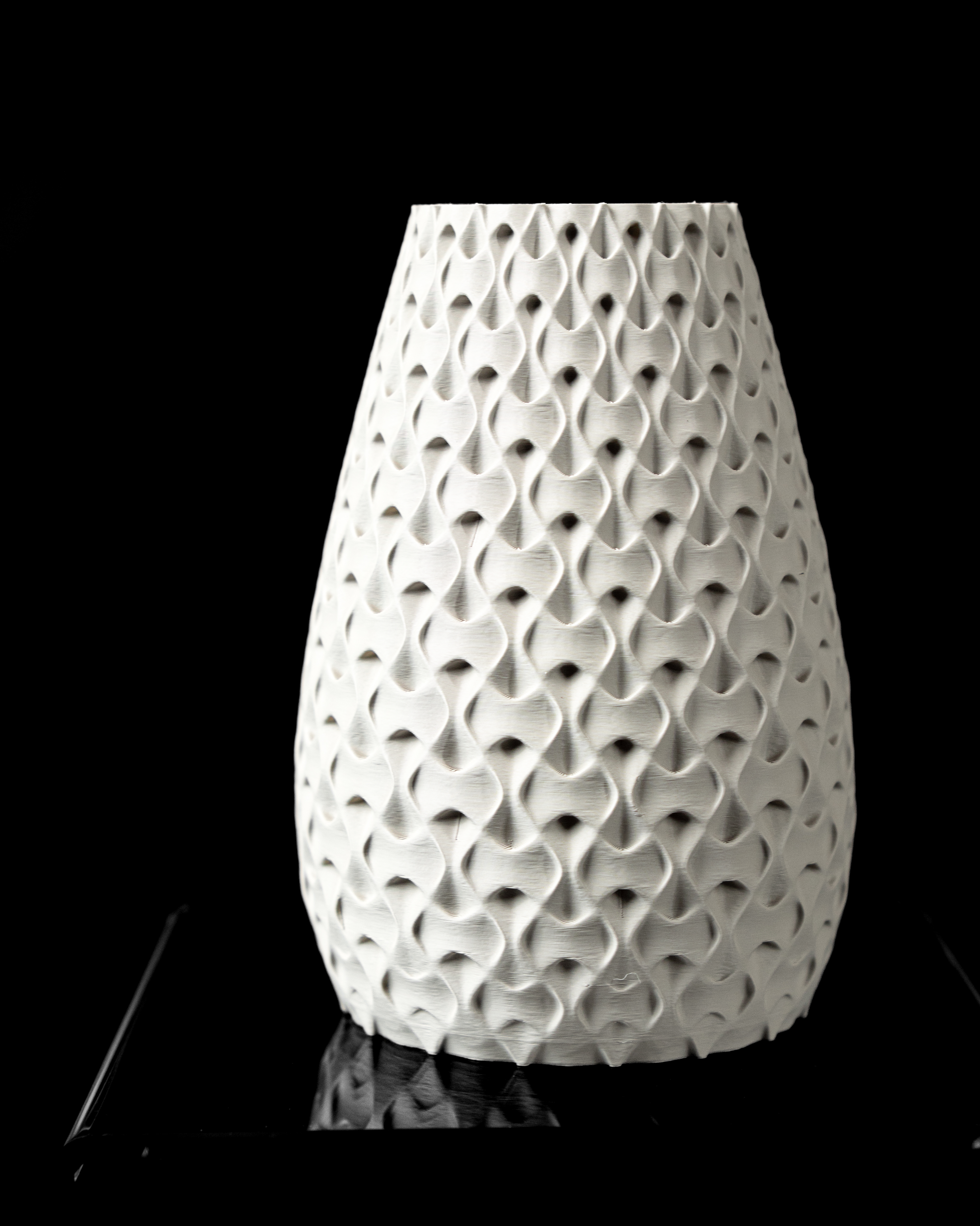 Inter Flower Vase – 3D Printed Minimalist Vase