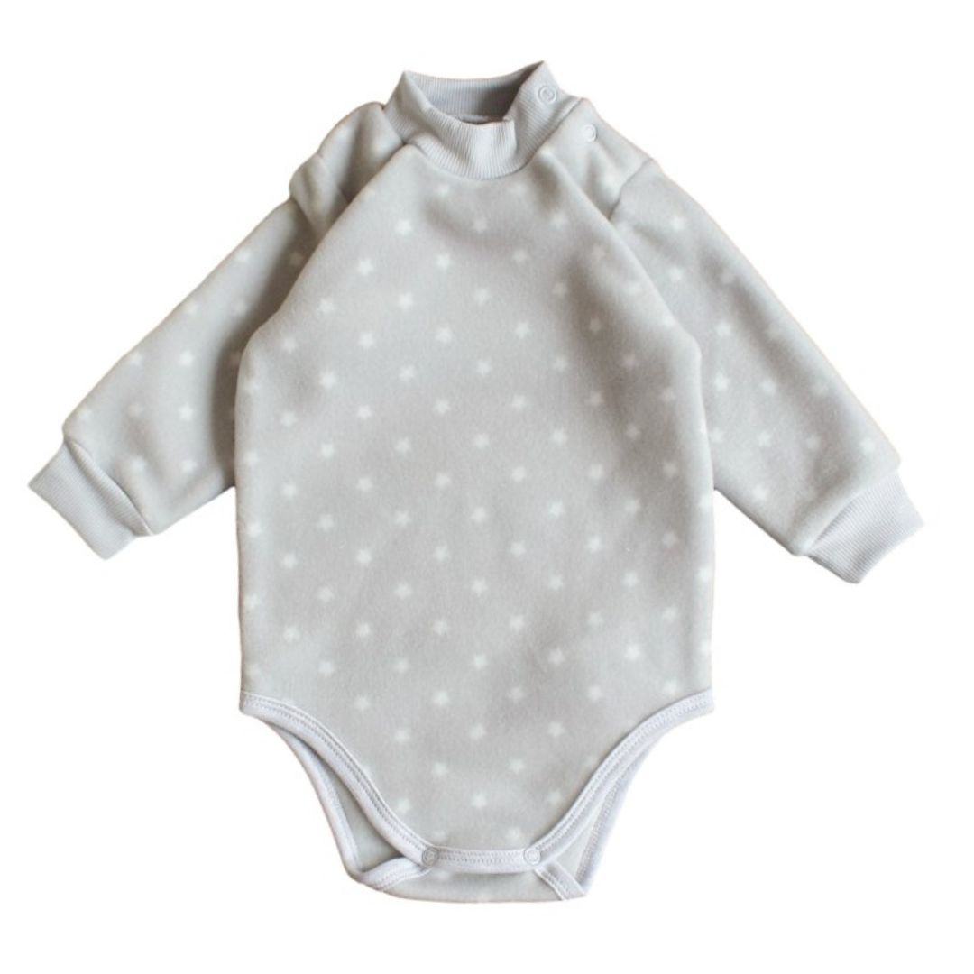 Теплий дитячий флісовий боді