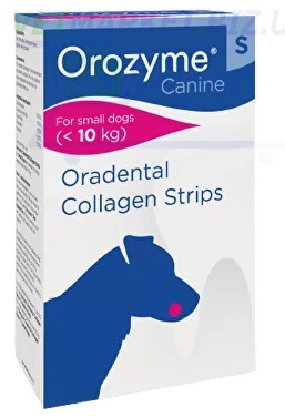 Орозим жувальні смужки для гігієни ротової порожнини собак малих порід Orozyme Strips Small