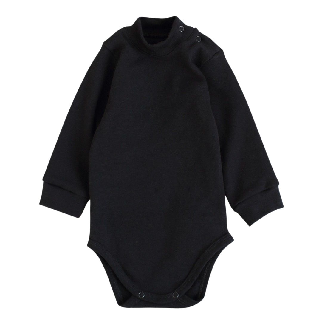 Дитячий чорний боді гольф рібана