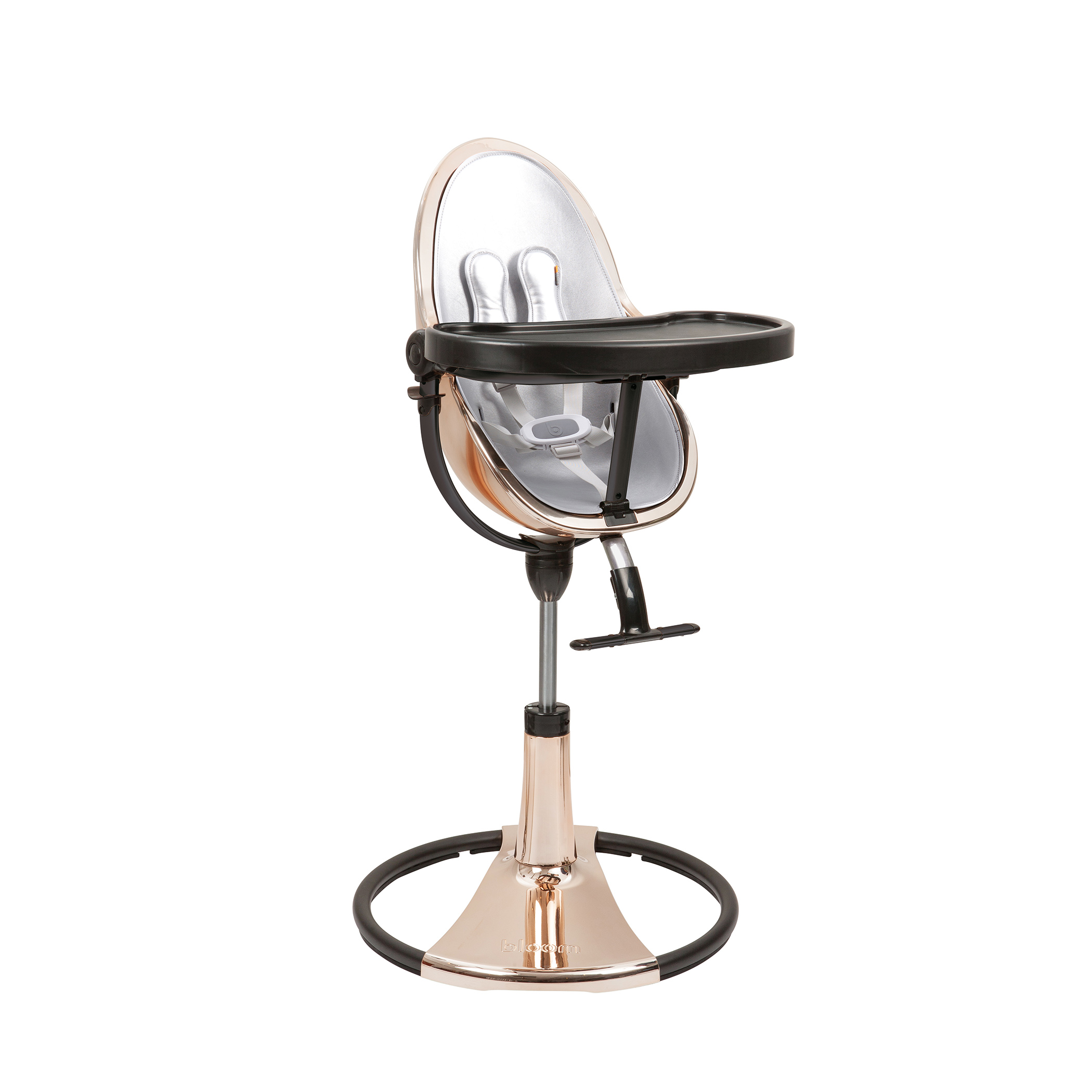 Стільчик для годування Bloom Fresco Chrome Rose Gold