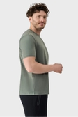 Футболка AVECS зелена з технологією Soft Touch
