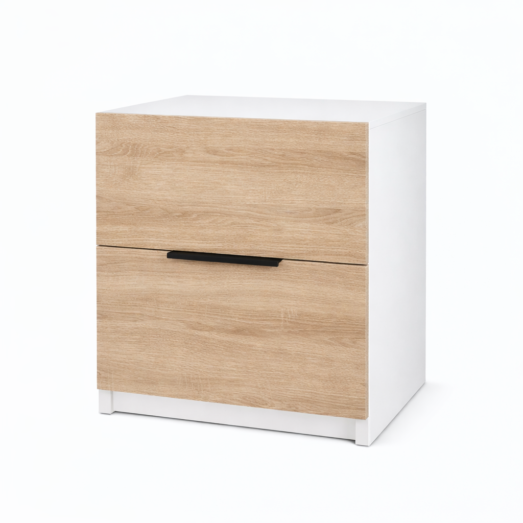 Тумба приліжкова з двома шухлядами