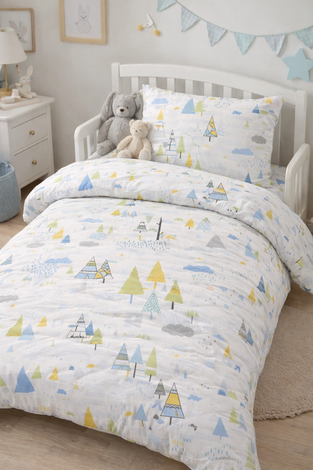 Постільна білизна для хлопчиків ранфорс прінт  "Вігвами"