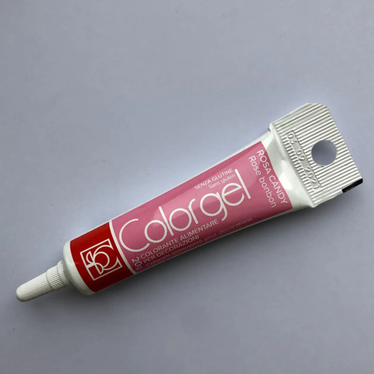 Барвник гелевий рожевий Modecor Rosa Candy 