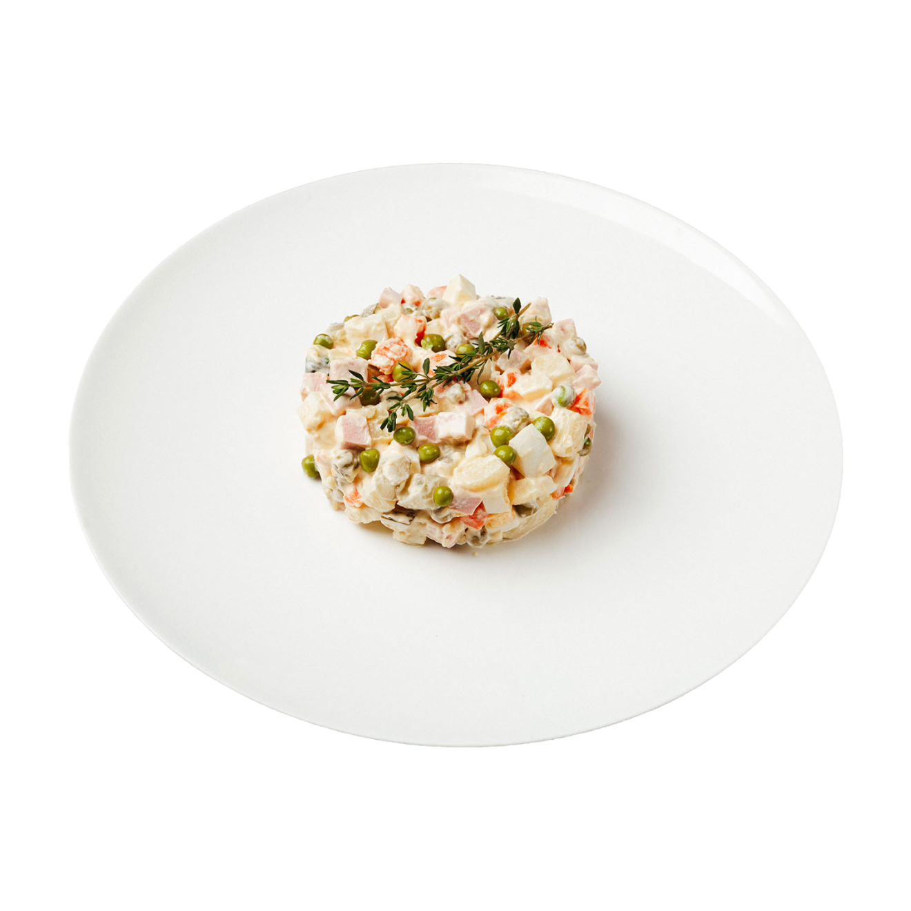 Салат "Олів'є" з ковбасою охол (п/л ~1,9 кг, п/я ~3,8 кг, Секрети Шефа, НРР)