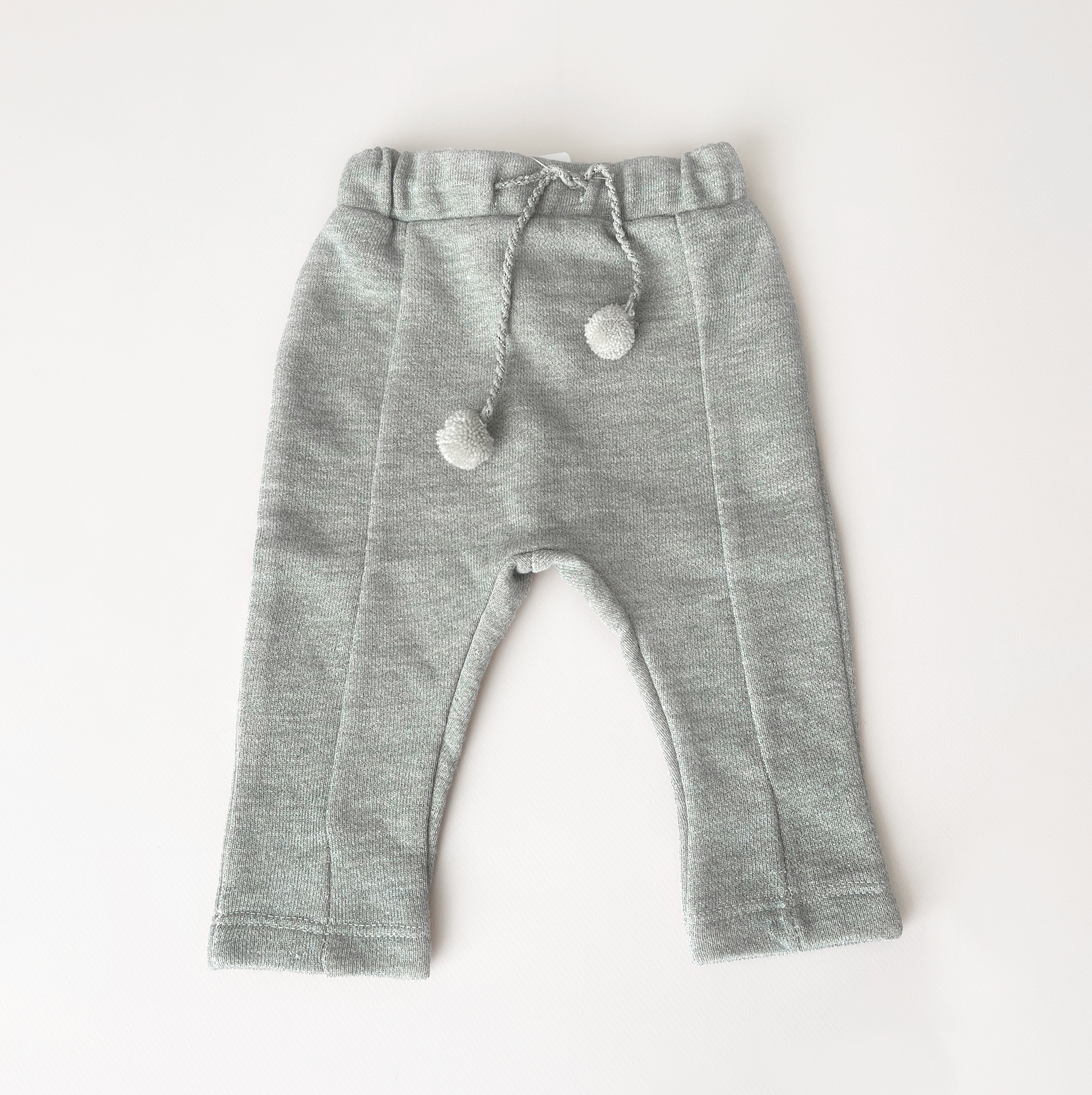Сірі штани на зав'язках (74 см)