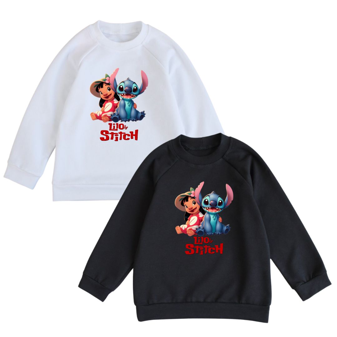 Світшот з принтом Ліло і Стіч