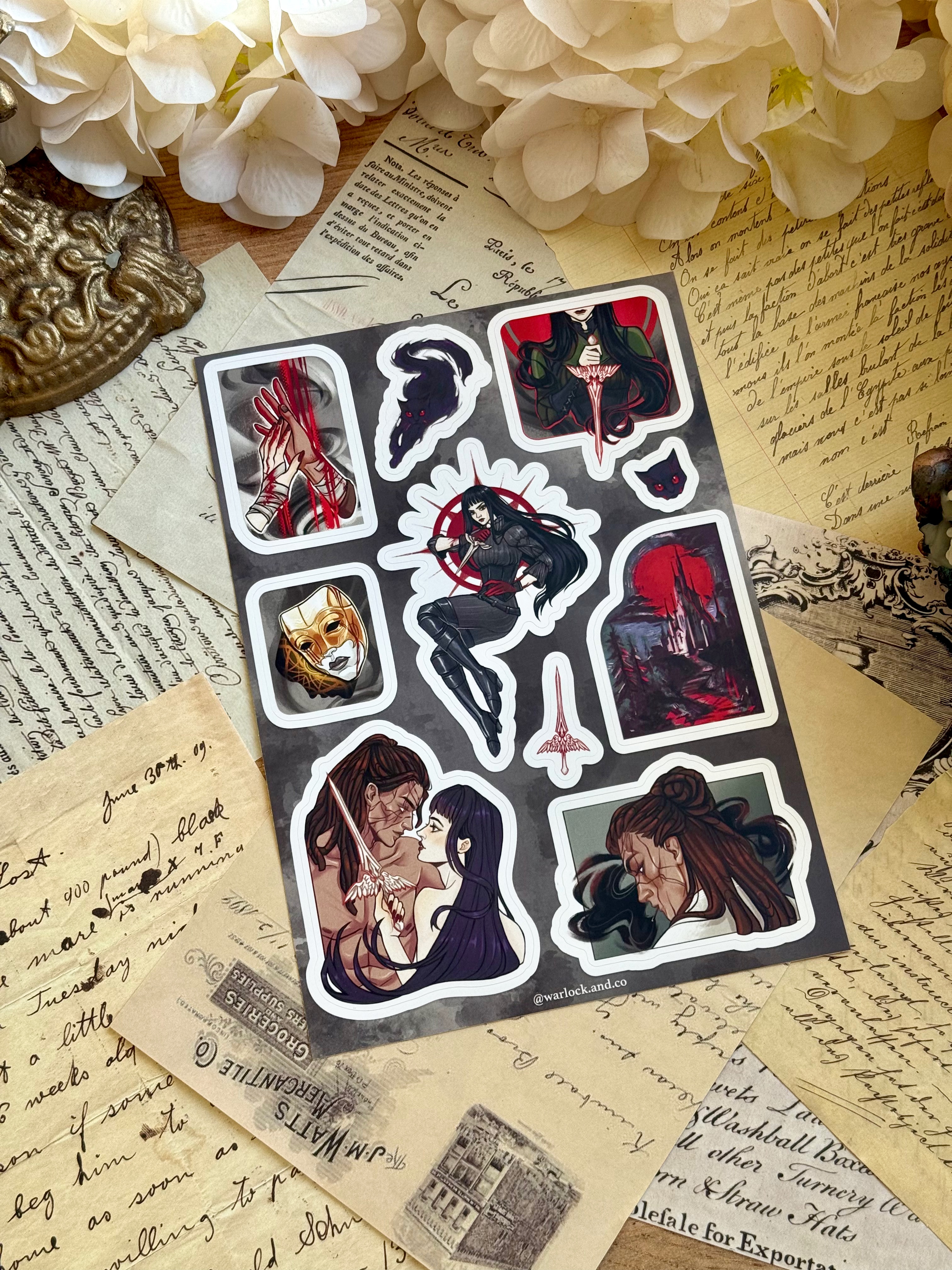 Стікерпак "Nevernight"