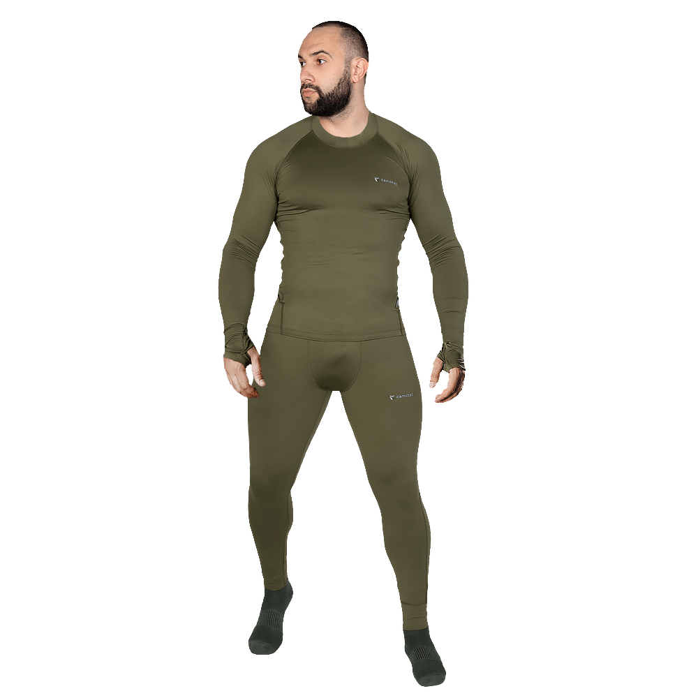 Вологовідвідна дихаюча термобілизна базового шару 