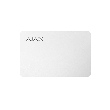 Картка керування Ajax Pass