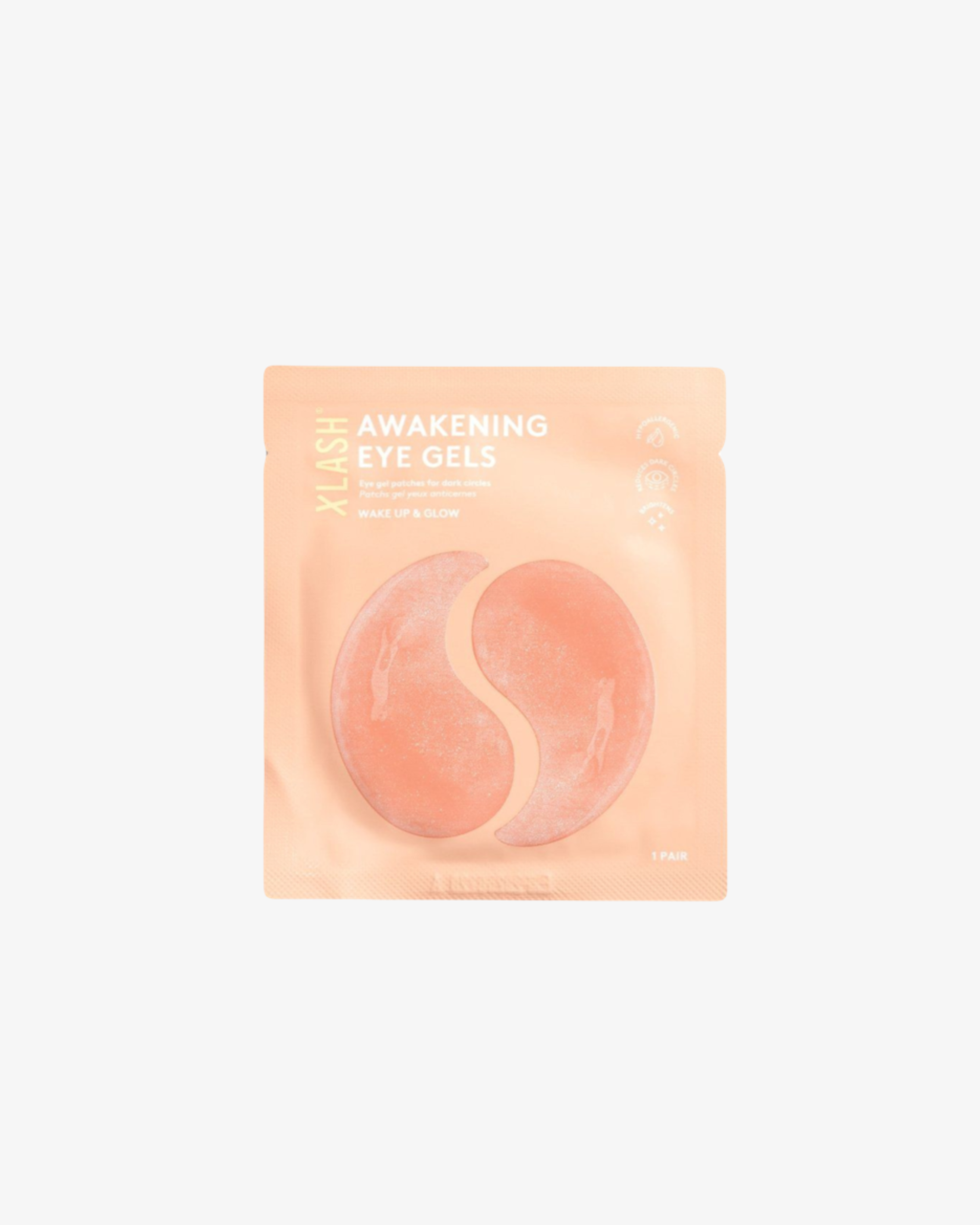 Пробуджуючі гідрогелеві патчі для очей Xlash Awakening Eye Gels