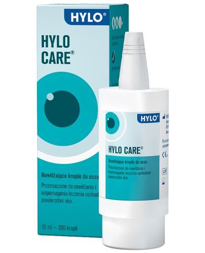 HYLO CARE краплі для очей при лікуванні пошкоджень поверхні ока - 10 мл